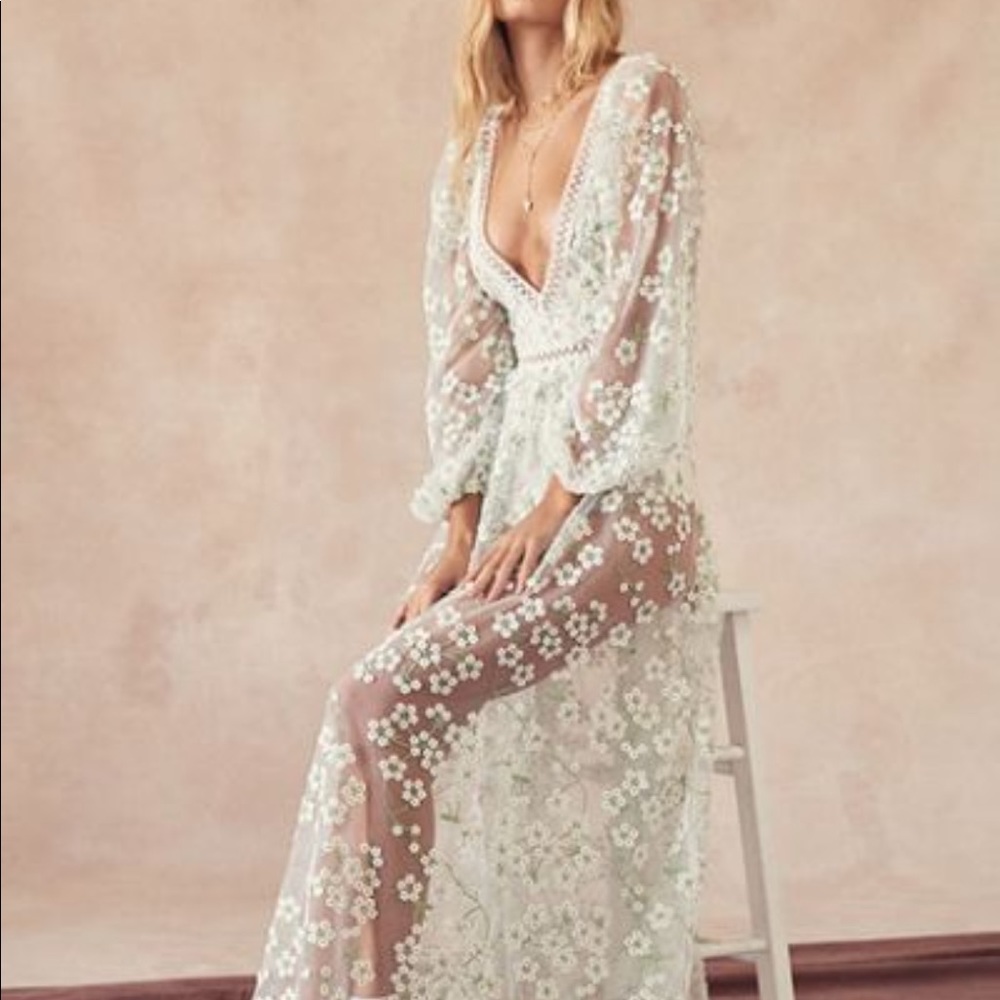 NWT FLL Eclair maxi dress
